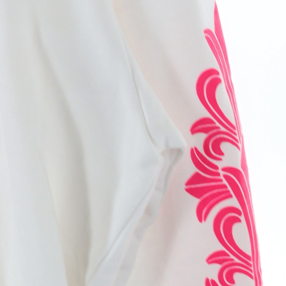 CHROME HEARTS(クロムハーツ) バックホースシュー 袖フローラル ピンク