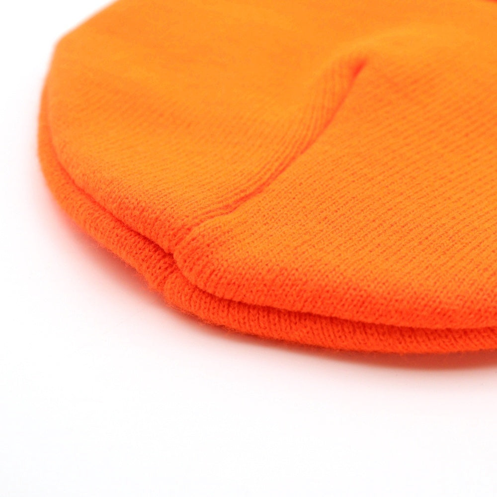 CHROME HEARTS(クロムハーツ) CH刺繍アクリルビーニー帽子 ACRYLIC WATCH CAP アクリルワッチキャップ オレンジ