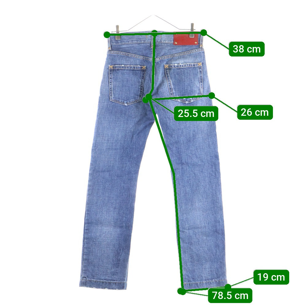 DOLCE & GABBANA(ドルチェアンドガッバーナ) レッドパッチ ダメージ