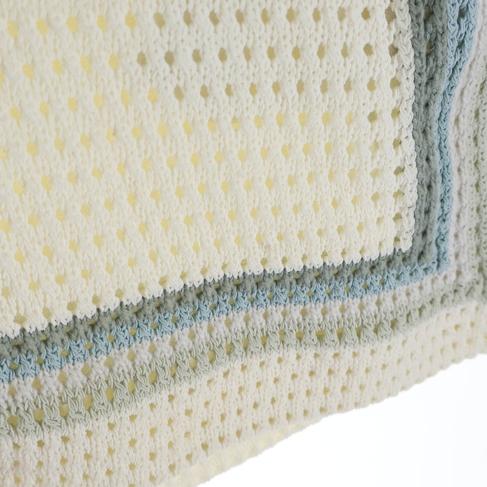 KITH(キス) 25SS Knit Shorts ニットラインデザインショーツ ショートパンツ ホワイト 25-032-060-0044-2-0