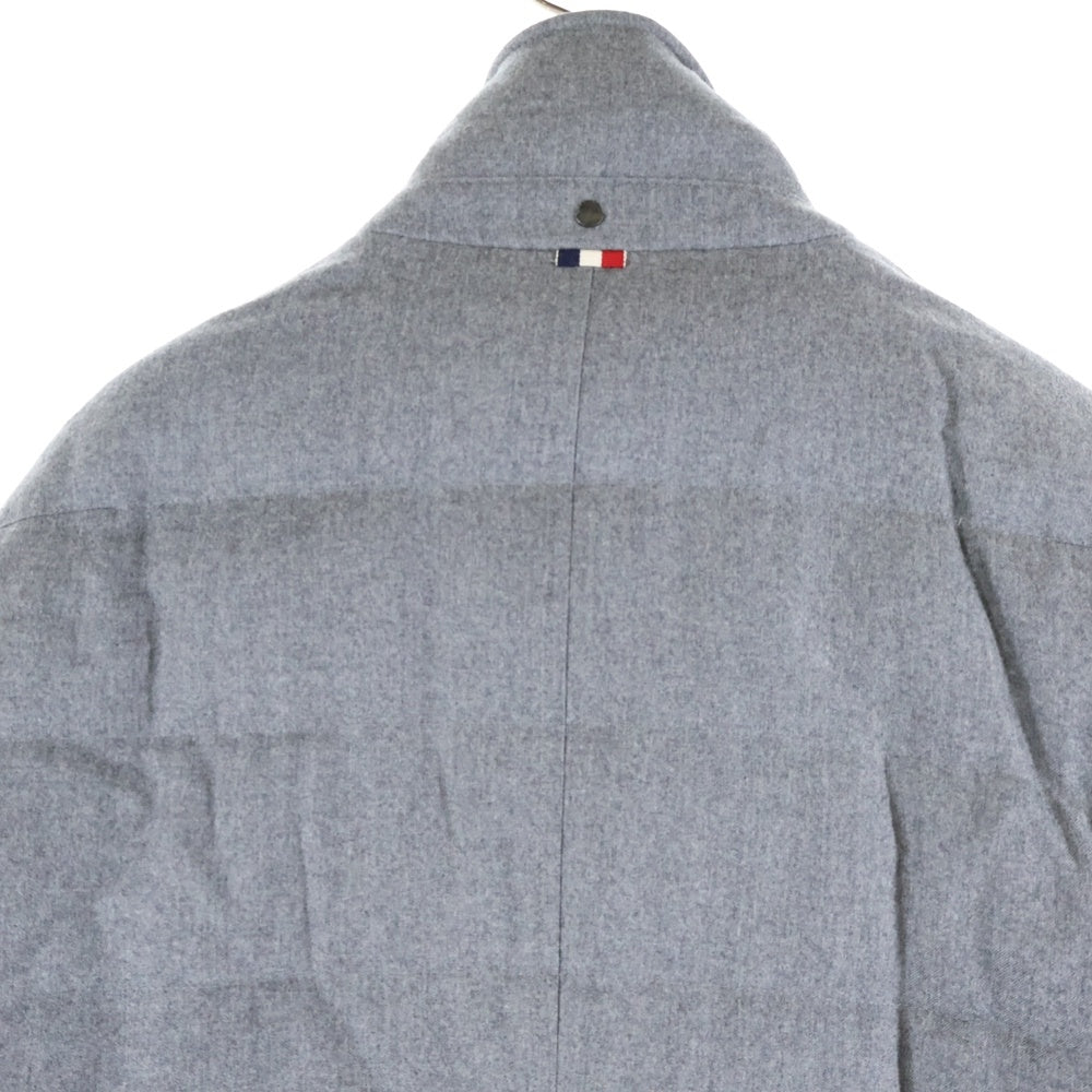 サイズ6 モンクレール VALLIER ウール素材 ダウンロングコート グレー MONCLER【モンクレール】19AW！APHROTIダウンコート入荷！[2019.12.22