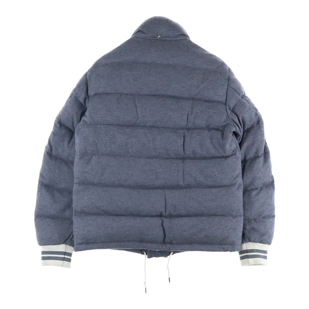 MONCLER(モンクレール) BRESLE ブレスル フーデッド ジップアップ ダウンジャケット グレー 220914137500