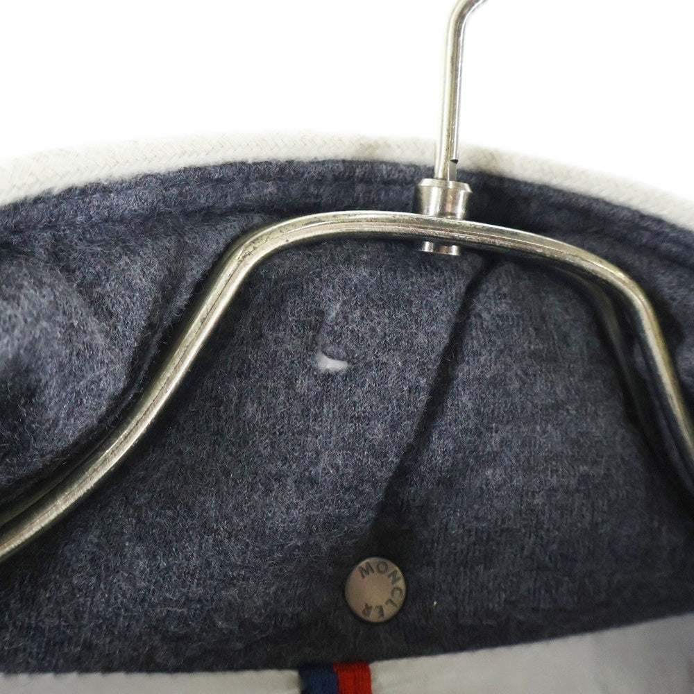 MONCLER(モンクレール) BRESLE ブレスル フーデッド ジップアップ ダウンジャケット グレー 220914137500