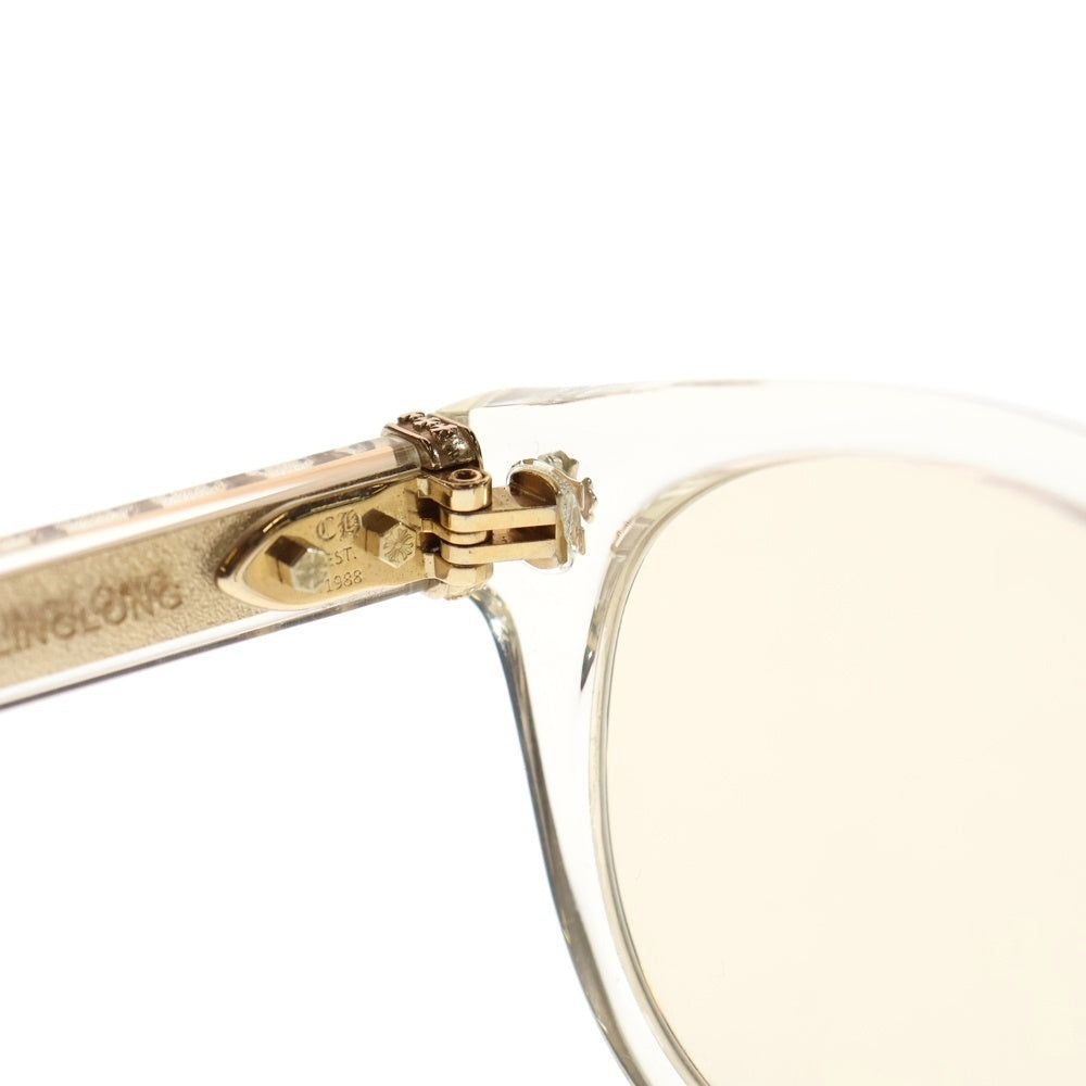 CHROME HEARTS(クロムハーツ) DINGALONGLINGLONG II CHプラスフレーム ボストンサングラス メガネ 眼鏡 アイウェア クリア