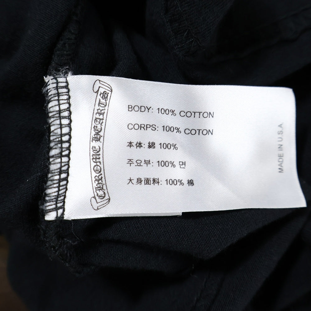 CHROME HEARTS(クロムハーツ) マルチカラーセメタリークロスロングスリーブTシャツ / 長袖カットソー MLTCOL CEM CRS L/S TEE