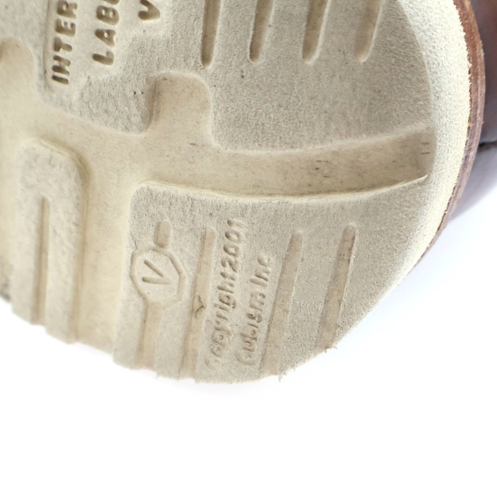 VISVIM(ヴィスヴィム) レースアップブーツ 7HOLE 7ホール vibramソール ブラウン US9.5/27.5cm