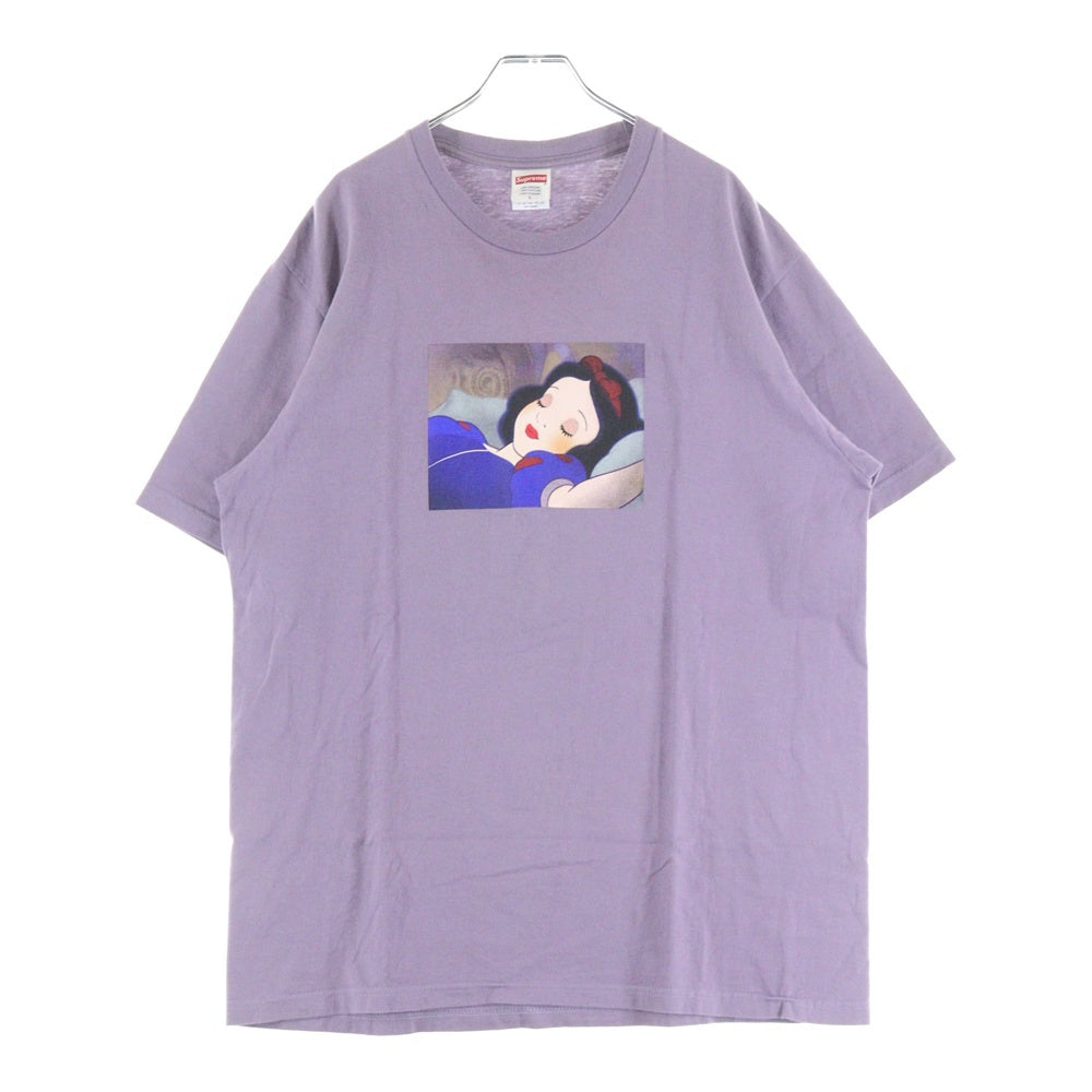 SUPREME(シュプリーム) 24AW Snow White Tee 白雪姫 半袖 クルーネック Tシャツ パープル