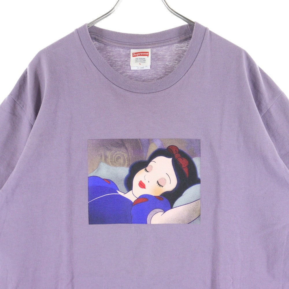 SUPREME(シュプリーム) 24AW Snow White Tee 白雪姫 半袖 クルーネック Tシャツ パープル