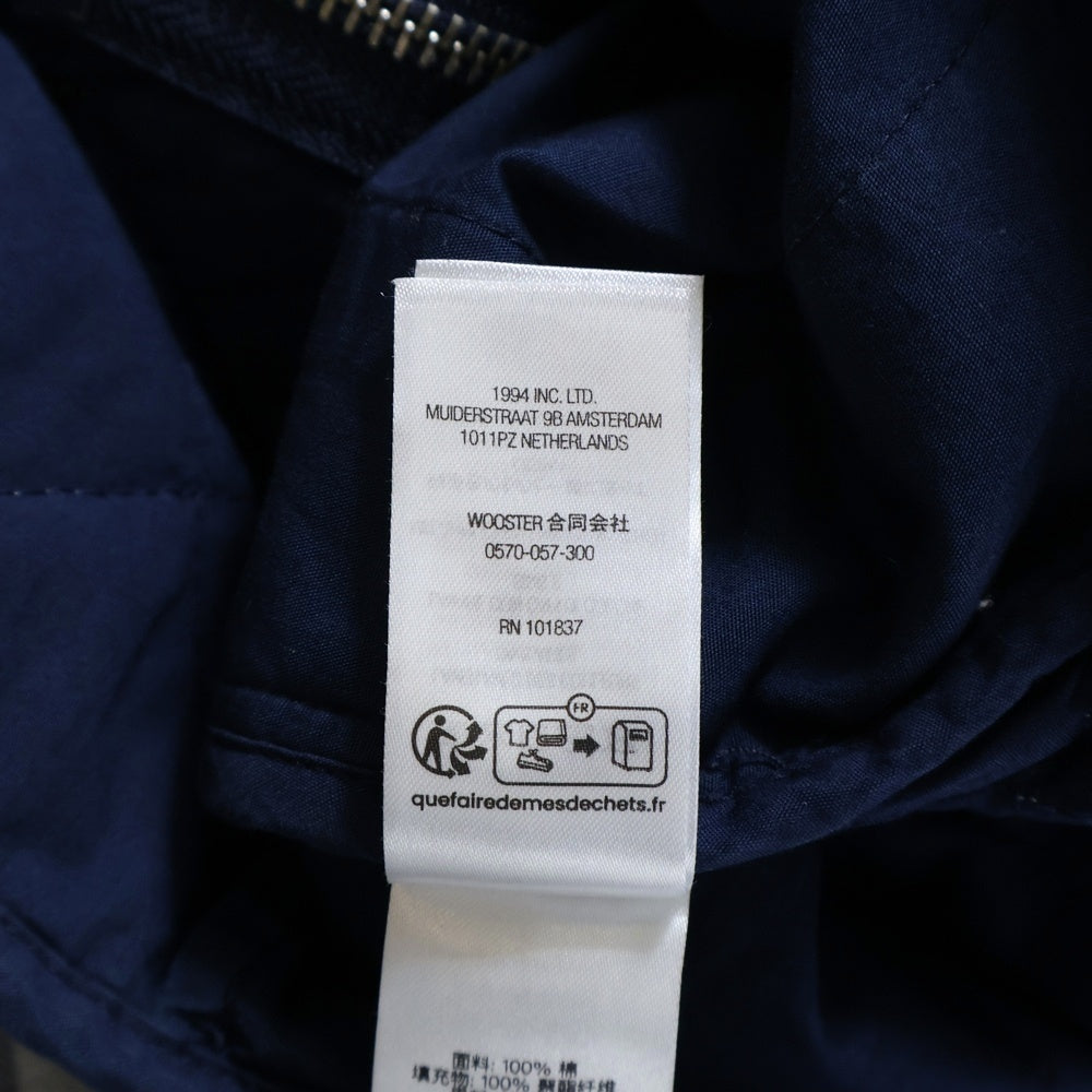 SUPREME(シュプリーム) 24AW Quilted Flannel Zip Up Shirt キルティングジャケット ジップアップ チェック ジップアップ