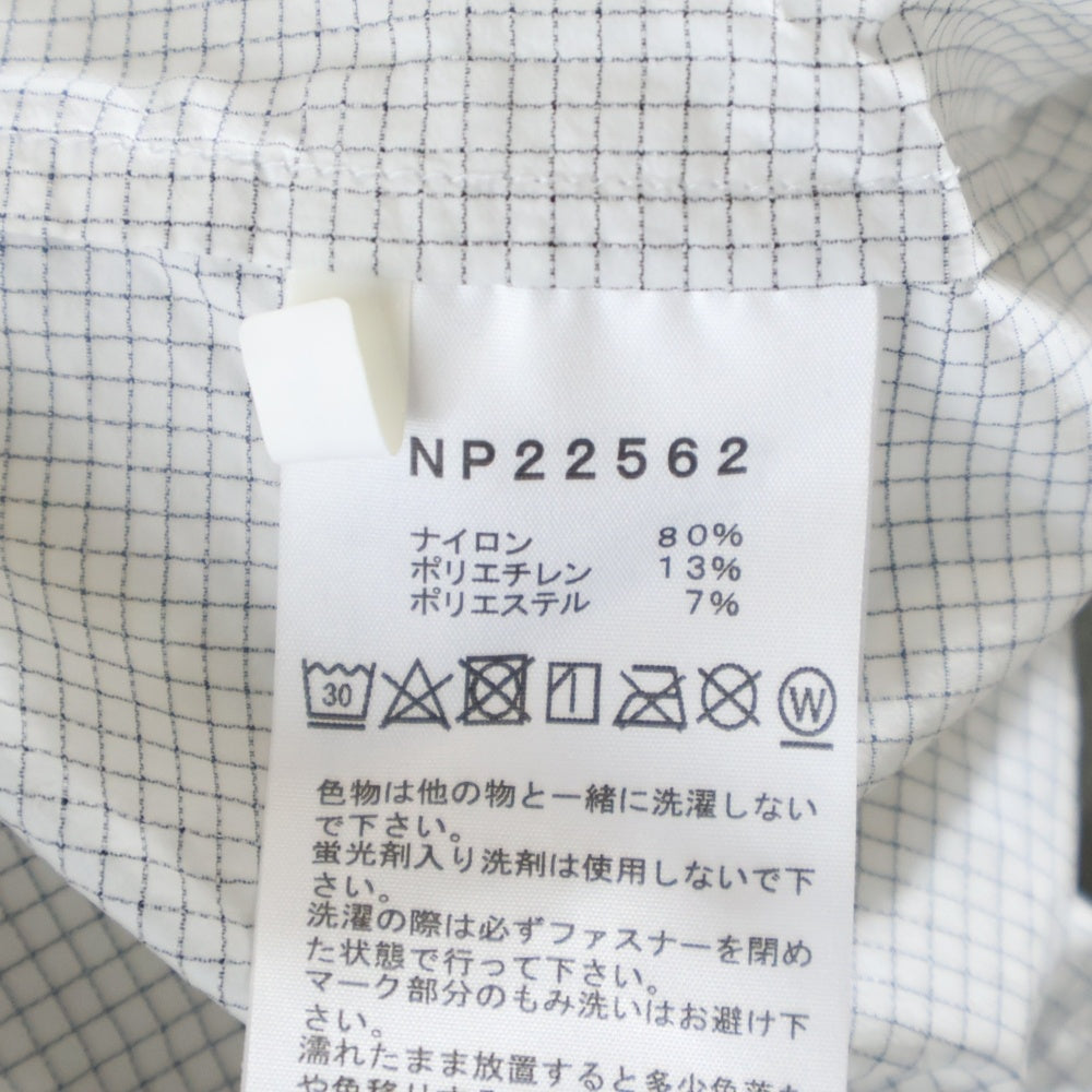 THE NORTH FACE(ザノースフェイス) エンライドウインドベスト ナイロンベスト ジップアップ ホワイト NP22562