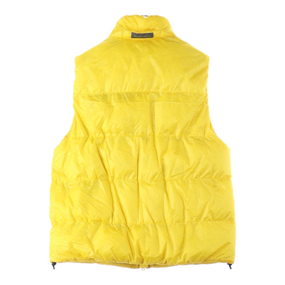 NO BRAND(ノーブランド) ニュートラルワークス ミラク ダウンベスト ジャケット ナイロン イエロー KSU14302