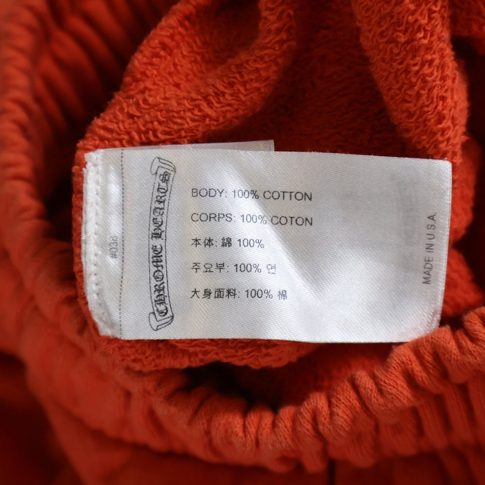 CHROME HEARTS(クロムハーツ) ×MATTY BOY SHORTS マッティボーイ ロゴプリント スウェットショーツ カーゴハーフパンツ オレンジ