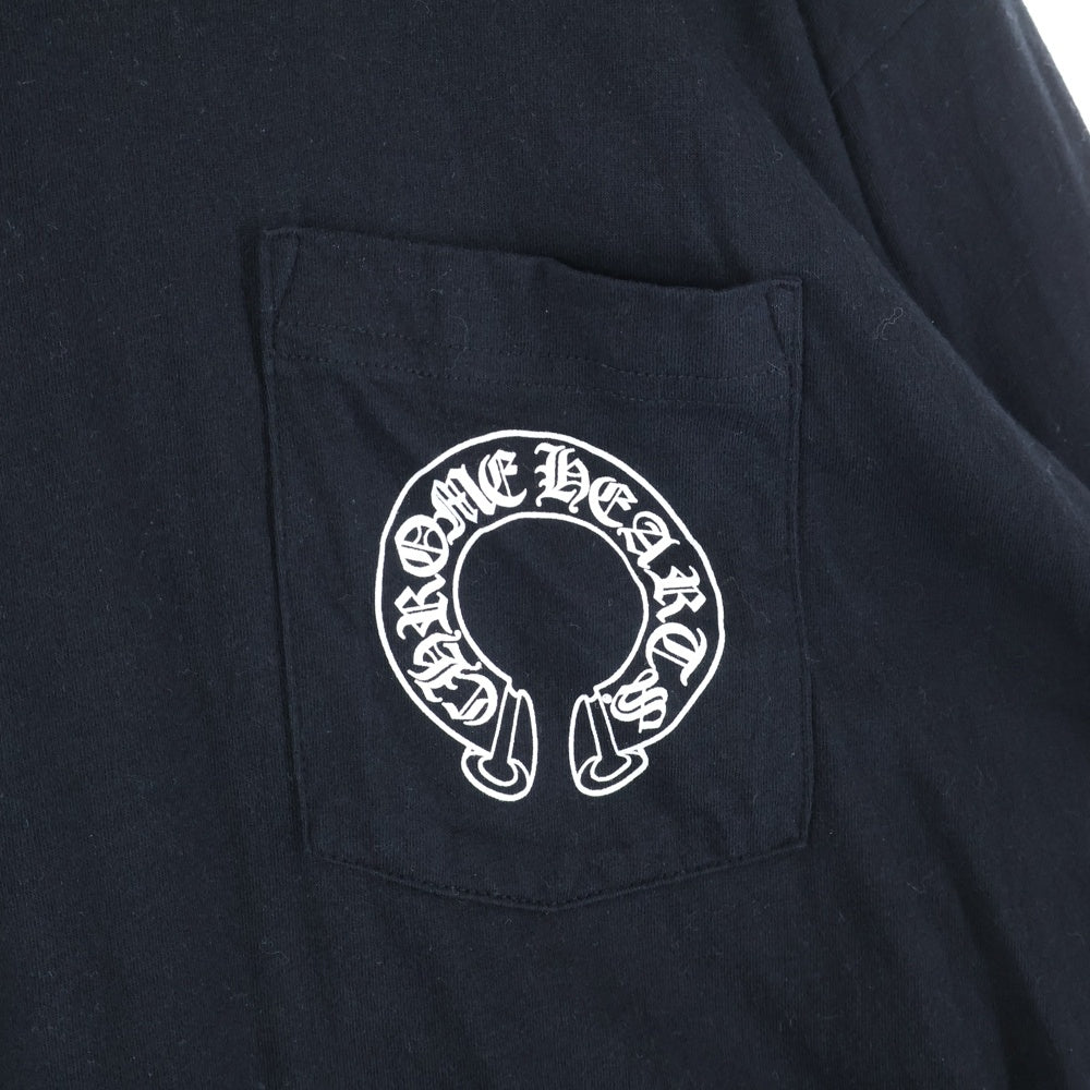 CHROME HEARTS(クロムハーツ) FLRL CRS HORSESHOE L/S バックホース