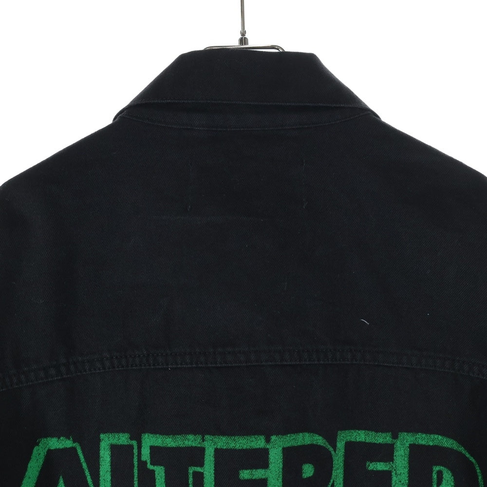 RAF SIMONS(ラフシモンズ) 22AW DENIM JACKET WITH LEATHER PATCH