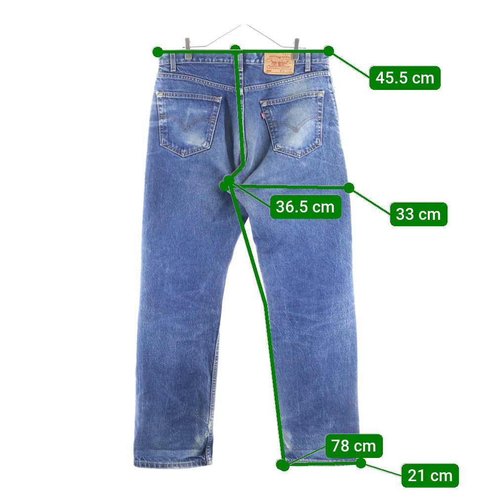 Levi's(リーバイス) 505 ジーンズ デニム テーパード ボトム インディゴ 00505-0216