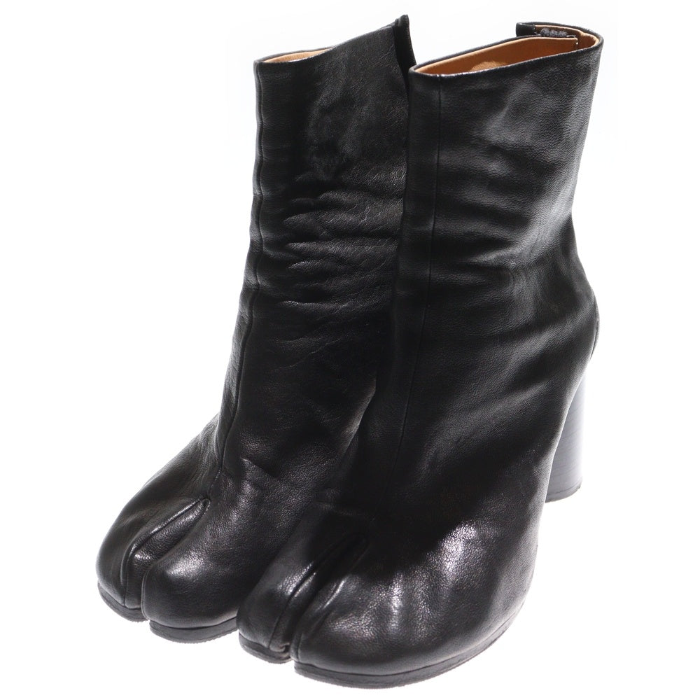 Maison Margiela 1(メゾンマルジェラ) タビ ヒール アンクルブーツ 80mm ブラック S58WU0260P3753T8013