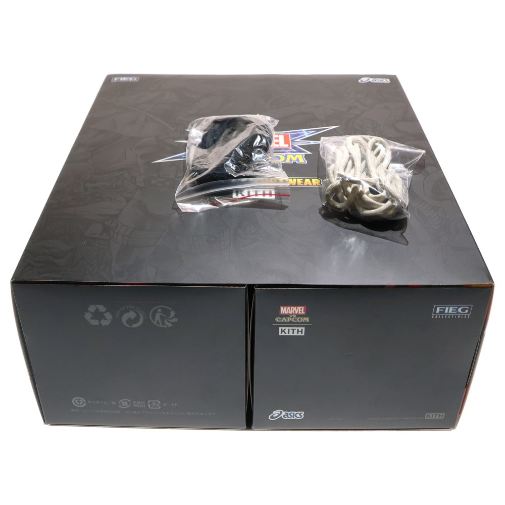 ASICS(アシックス) ×KITH Marvel vs Capcom Asics Gel-Kayano14 Ryu キス マーベル カプコン リュウモデル ゲルカヤノ ローカットスニーカー ホワイト 1203B011