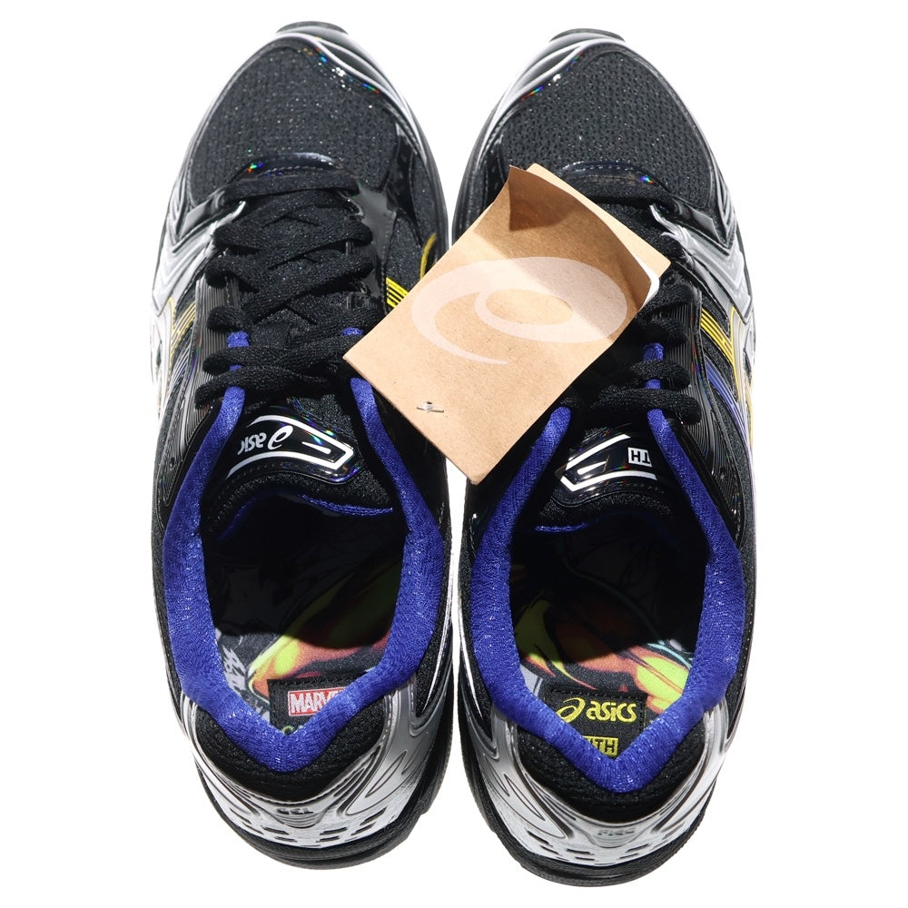 ASICS(アシックス) ×KITH Marvel vs Capcom Asics Gel-Kayano14 Wolverine キス マーベル カプコン ウルバリンモデル ゲルカヤノ ローカットスニーカー ブラック 1203B058