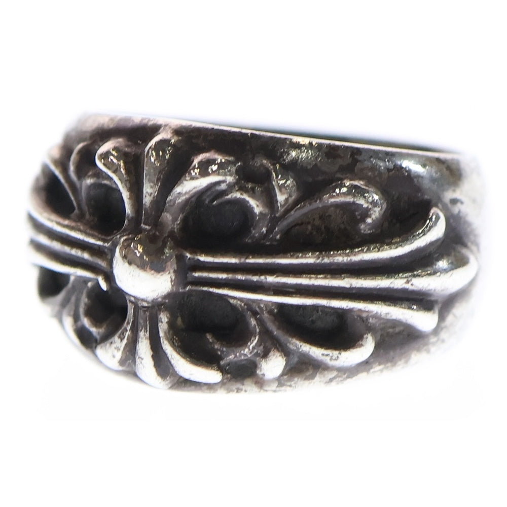 CHROME HEARTS(クロムハーツ) FLRL CRS フローラルクロス リング シルバー BCA346