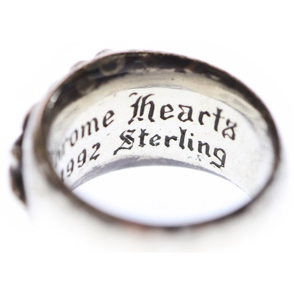 CHROME HEARTS(クロムハーツ) FLRL CRS フローラルクロス リング シルバー BCA346