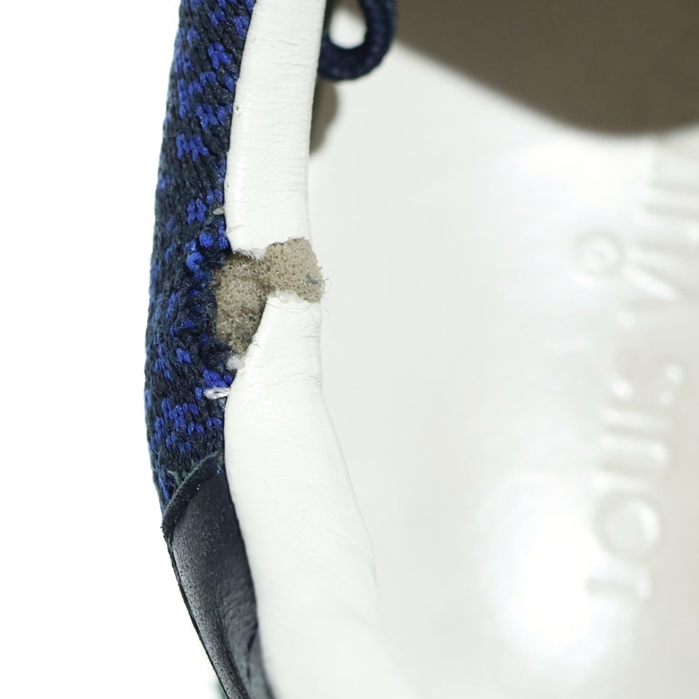 LOUIS VUITTON(ルイヴィトン) ダミエ メッシュ ローカットスニーカー ブルー/ブラック