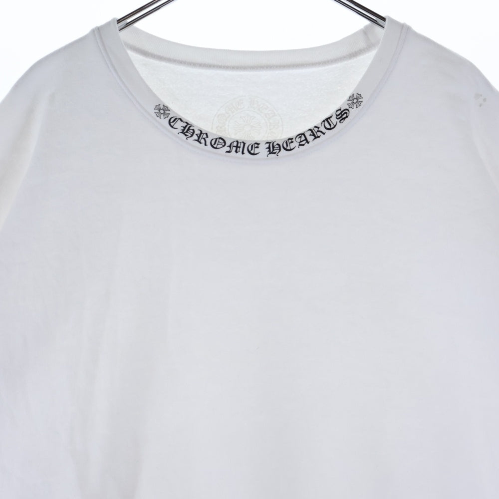 CHROME HEARTS(クロムハーツ) SWTSHRT PLVR ネックロゴプリント クルー