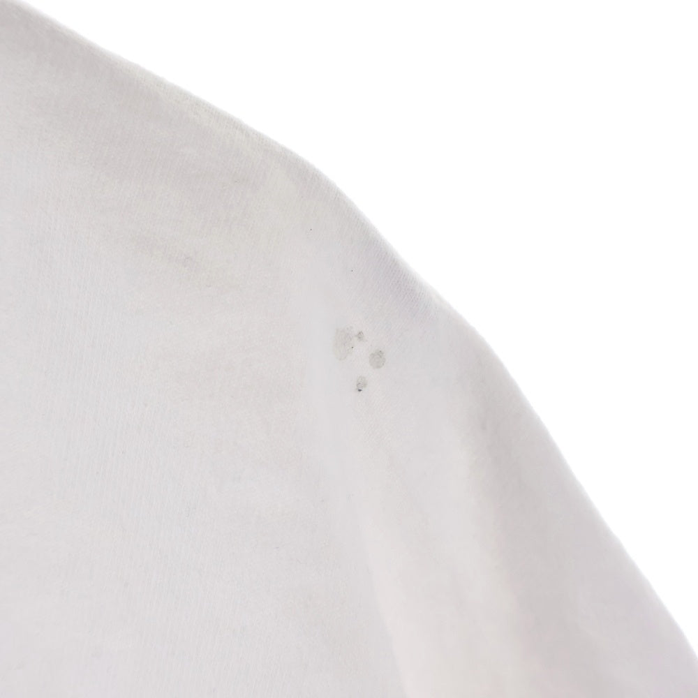 CHROME HEARTS(クロムハーツ) SWTSHRT PLVR ネックロゴプリント クルーネックス ウェット トレーナー ホワイト