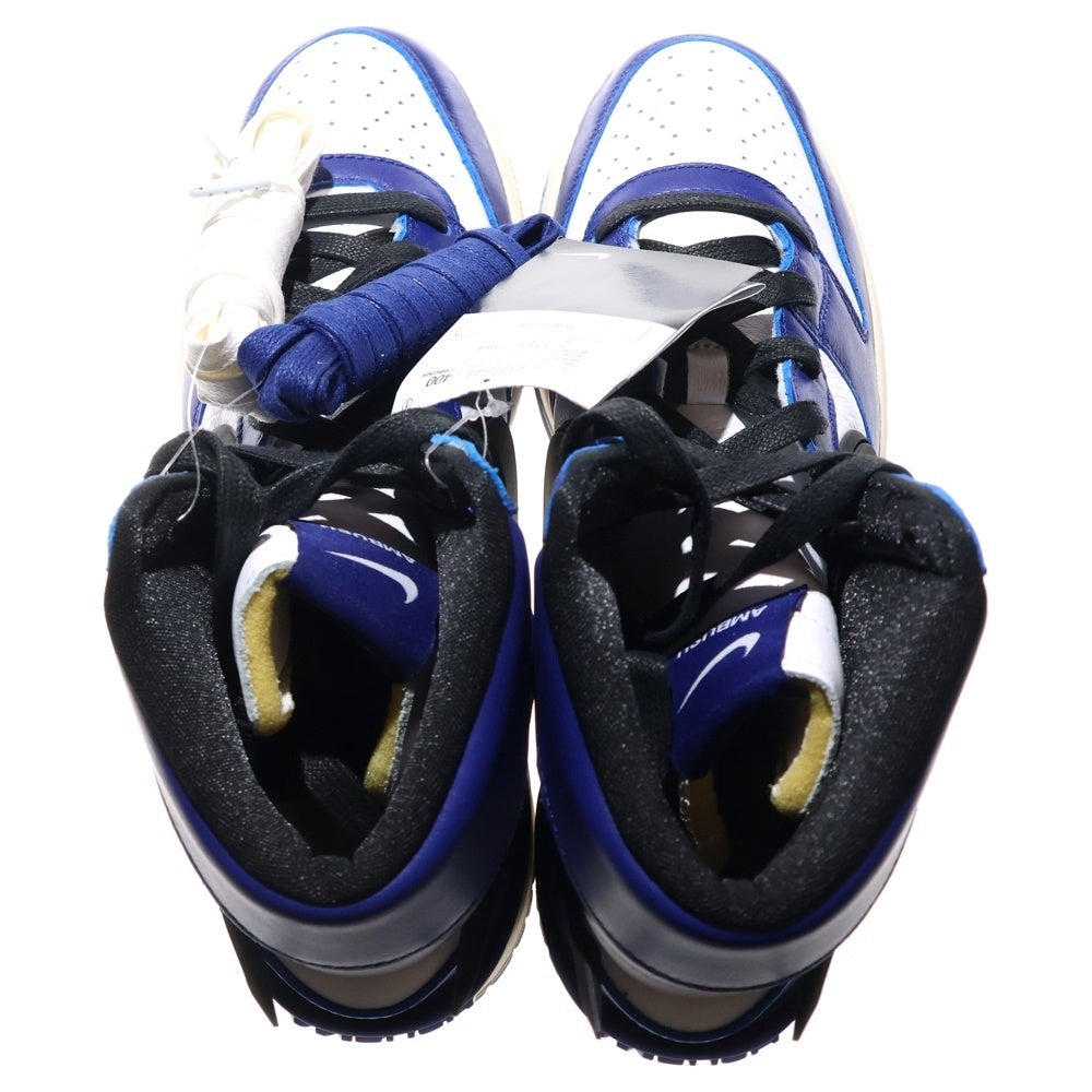 NIKE(ナイキ) ×AMBUSH DUNK HIGH DEEP ROYAL アンブッシュ ダンク ディープロイヤル ハイカットスニーカー ブルー US8.5/26.5cm CU7544-400