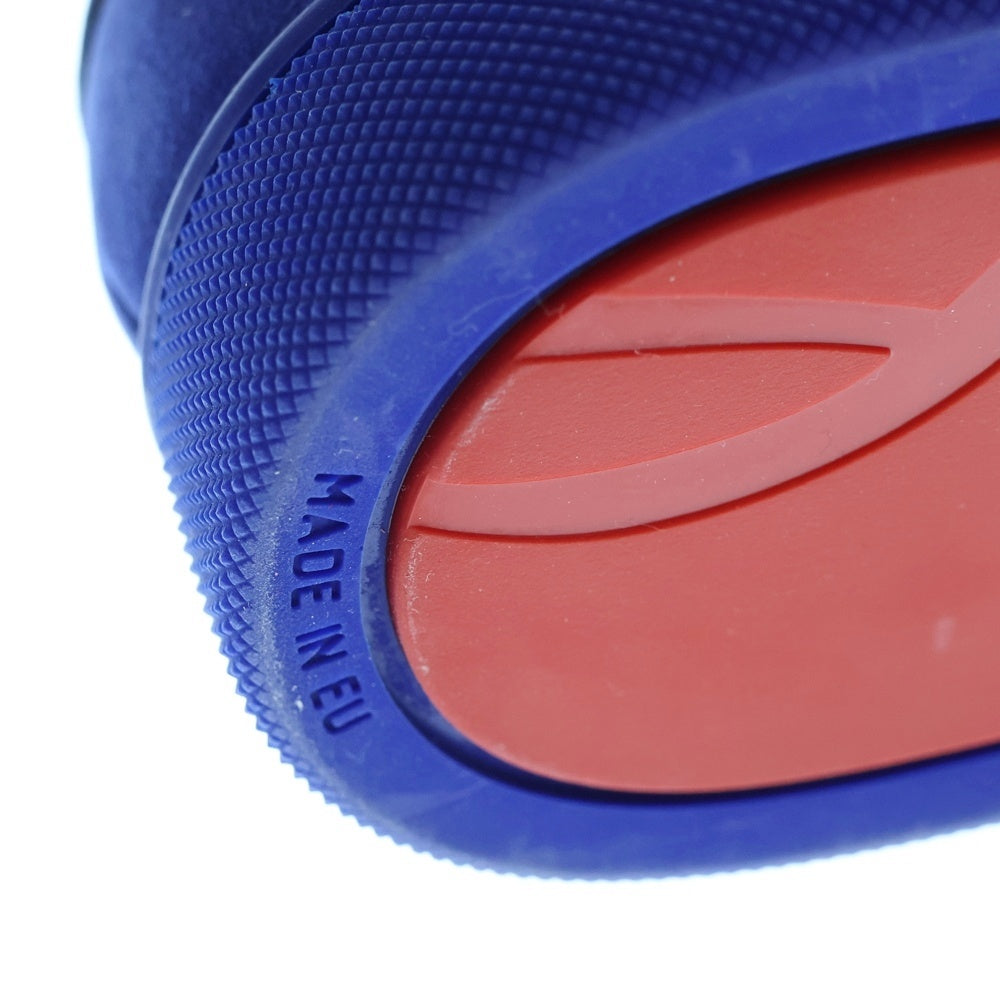 CHRISTIAN LOUBOUTIN(クリスチャンルブタン) ルイス フラット ラインストーン ハイカットスニーカー ブルー