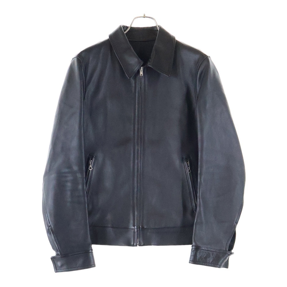 WACKO MARIA(ワコマリア) ステアハイド シングル ライダース カウレザー ジャケット ブラック WMR-LEA-01