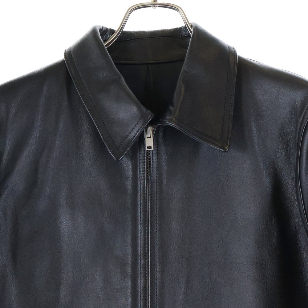 WACKO MARIA(ワコマリア) ステアハイド シングル ライダース カウレザー ジャケット ブラック WMR-LEA-01