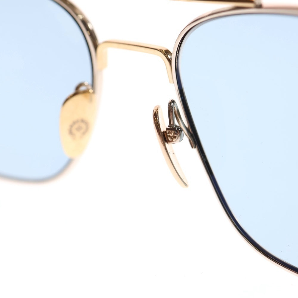 CHROME HEARTS(クロムハーツ) WENCE アイウェア サングラス ダブルブリッジ ダガーテンプル ゴールド