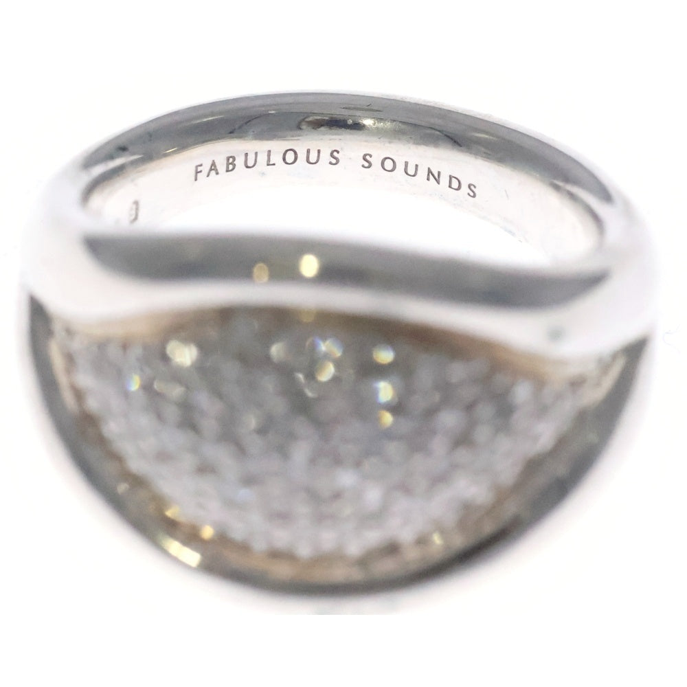 Fabulous Sounds eye miss u(ファビュラスサウンズ アイミスユー) Fabulous Sounds eye miss u Ring ファビュラスサウンズ アイミスユー パヴェダイヤモンド リング シルバー