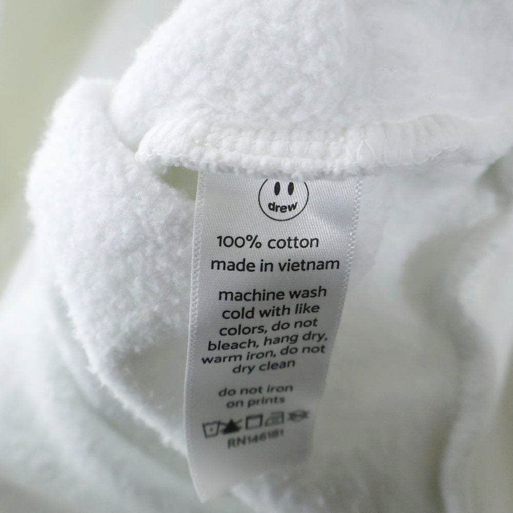 drew house(ドリューハウス) プルオーバーパーカー mascot hoodie フーディー ホワイト