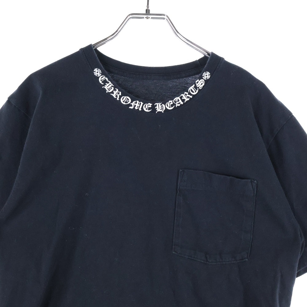 CHROME HEARTS(クロムハーツ) NECK LOGO S/S TEE ネックロゴプリント
