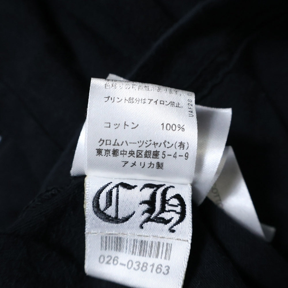 CHROME HEARTS(クロムハーツ) NECK LOGO S/S TEE ネックロゴプリント