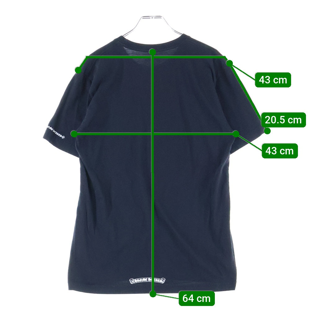 CHROME HEARTS(クロムハーツ) NECK LOGO S/S TEE ネックロゴプリント