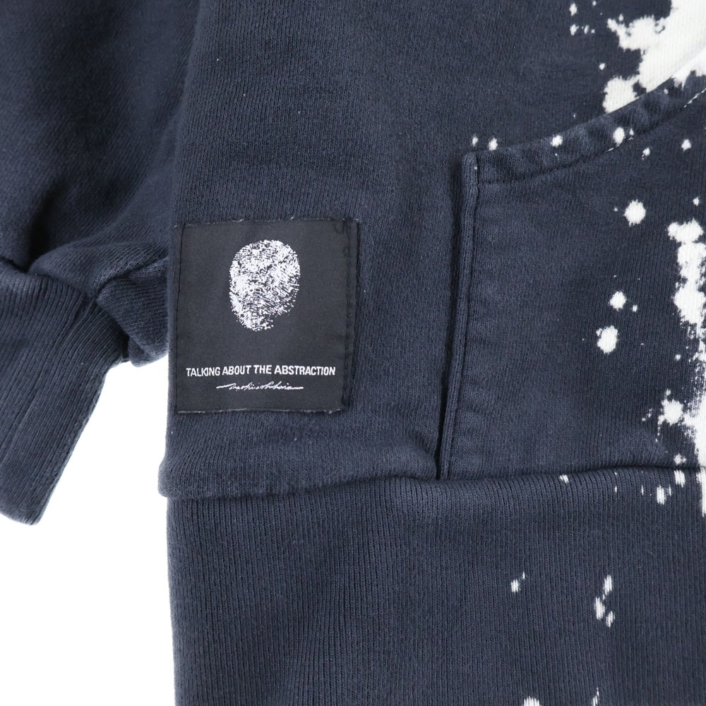 TALKING ABOUT THE ABSTRACTION(トーキング アバウト ザ アブストラクション) CHALES PHOTO PARKA シャルレ フォト プリント オーバーシルエット プルオーバーパーカー グレー SS-PPK-001D