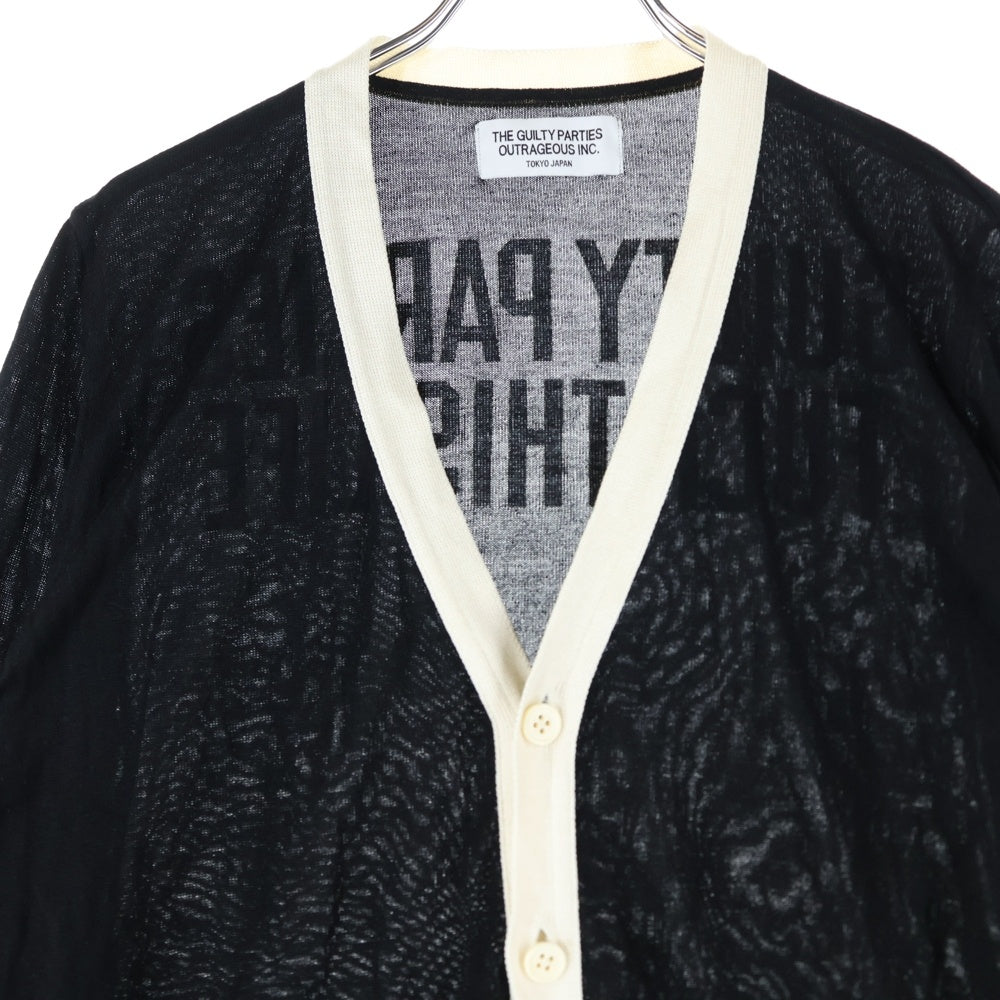 美品WACKO MARIA guilty partiesシルク混コットンニット 美品WACKO MARIA guilty partiesシルク混コットンニット - メルカリ
