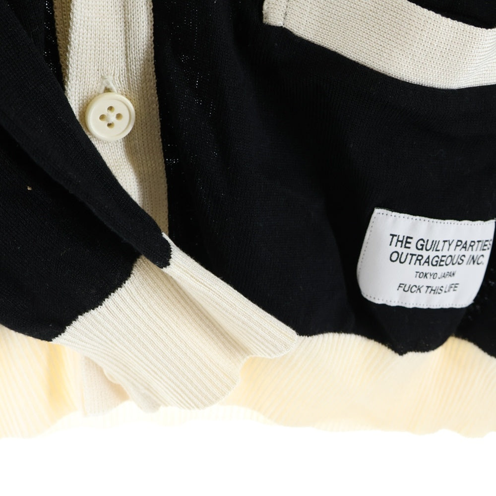 WACKO MARIA(ワコマリア) THE GUILTY PARTIES シルク カーディガン