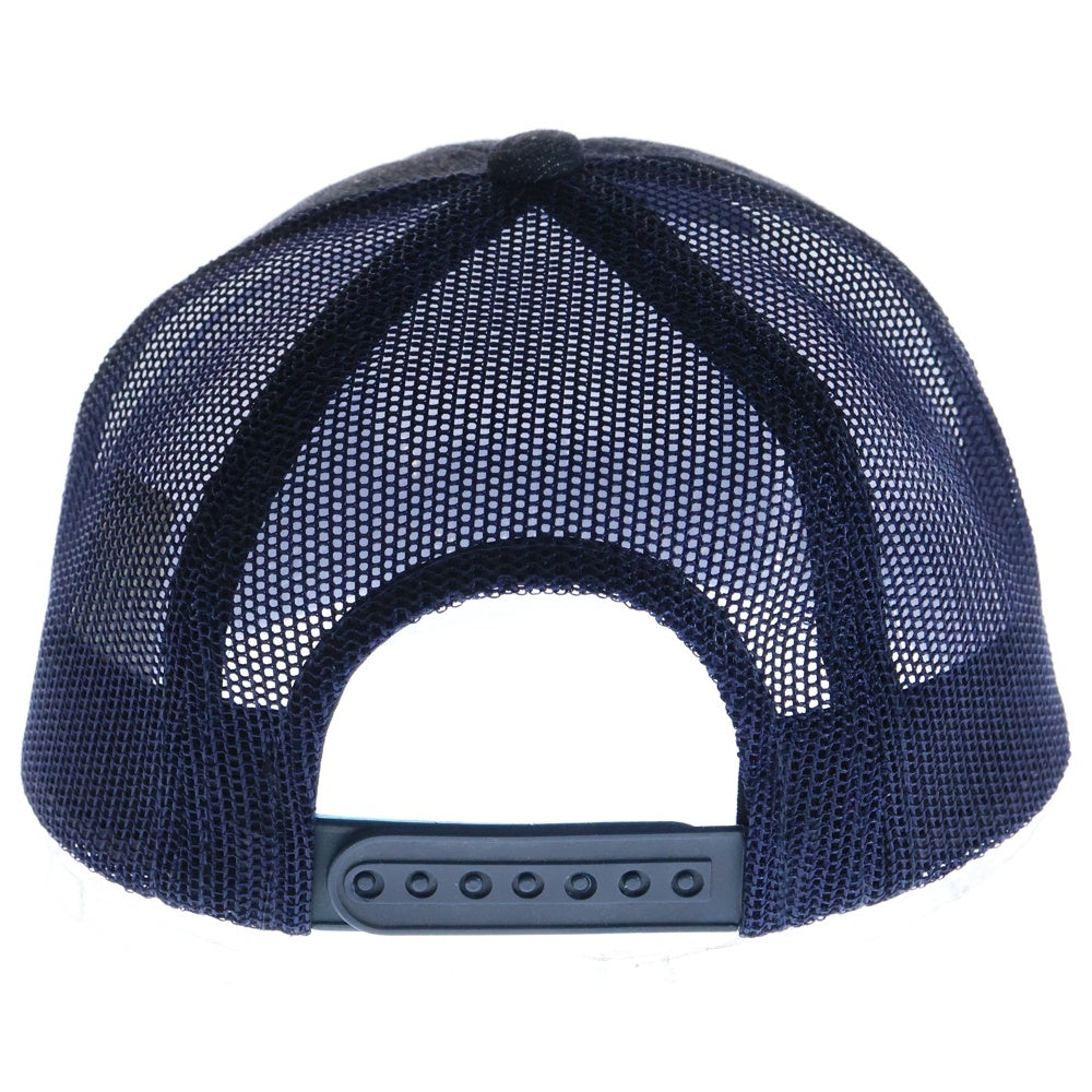 TENDERLOIN(テンダーロイン) デニム トラッカー メッシュ ストレートキャップ スナップバック ロゴパッチ インディゴ