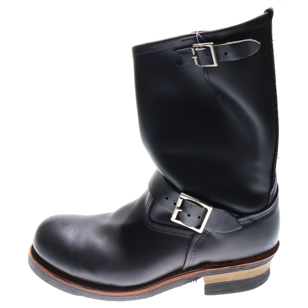 RED WING エンジニアブーツ ブラック　ヤマダ RED WING レッドウィング 2974 スチール無し エンジニア ブーツ UK6.5