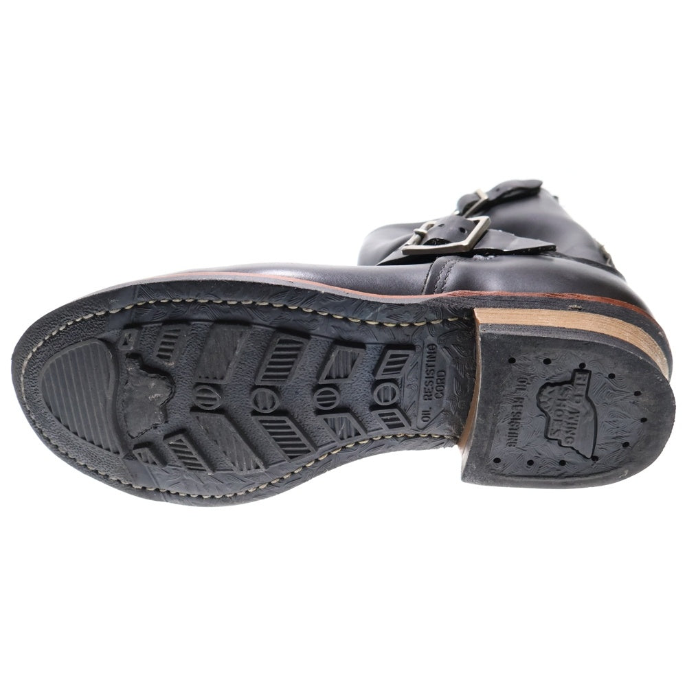 RED WING(レッド ウイング) エンジニアブーツ ブラック Dワイズ US9