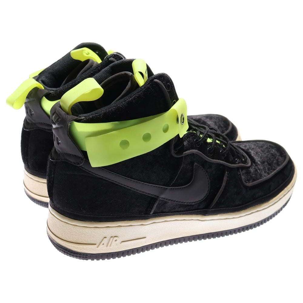 NIKE(ナイキ) AIR FORCE 1 HIGH 07 QS エアフォースワン ハイカットスニーカー バンダル ブラック 573967-003 US9.5/27.5cm