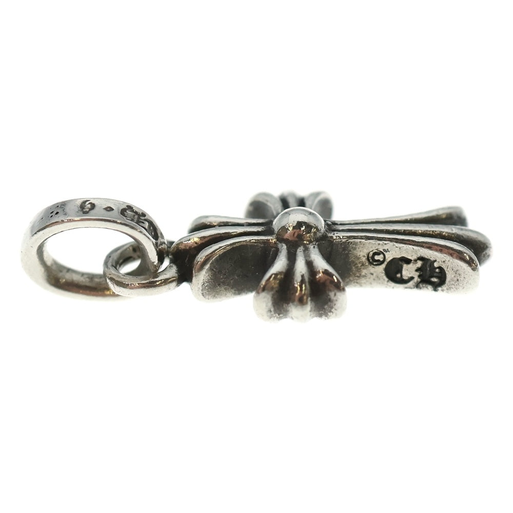 CHROME HEARTS(クロムハーツ) CRS BBYFAT P DMND ベイビーファットクロス PAVEダイヤ ペンダントトップ シルバー BCA234