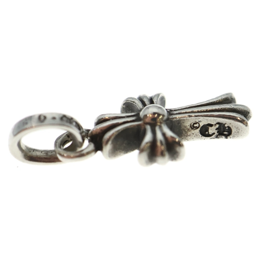CHROME HEARTS(クロムハーツ) CRS BBYFAT P DMND ベイビーファットクロス PAVEダイヤ ペンダントトップ シルバー BCA234