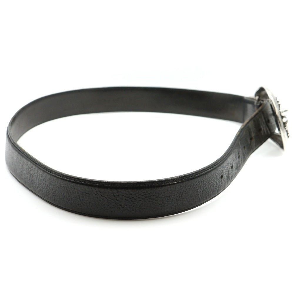 CHROME HEARTS(クロムハーツ) BLT CLASSIC 3PC クラシック3PC レザーベルト ブラック/シルバー