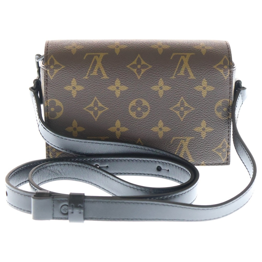 LOUIS VUITTON(ルイヴィトン) モノグラム マカサー スティーマー ウェアラブル ウォレット ブラウン/ブラック M83613