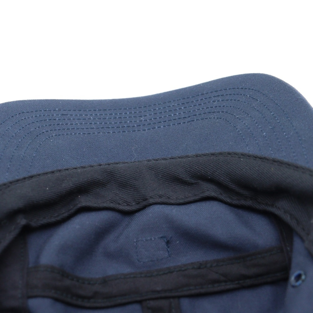 SUPREME(シュプリーム) 18AW Reflective Tab Pocket Camp Cap リフレクティブタブポケット ボックスロゴキャンプキャップ ネイビー