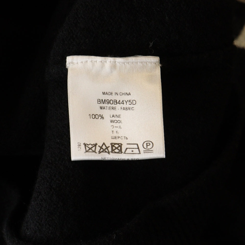 GIVENCHY(ジバンシィ) フロント ロゴ ニット セーター クルーネック ブラック BM90B44Y5D